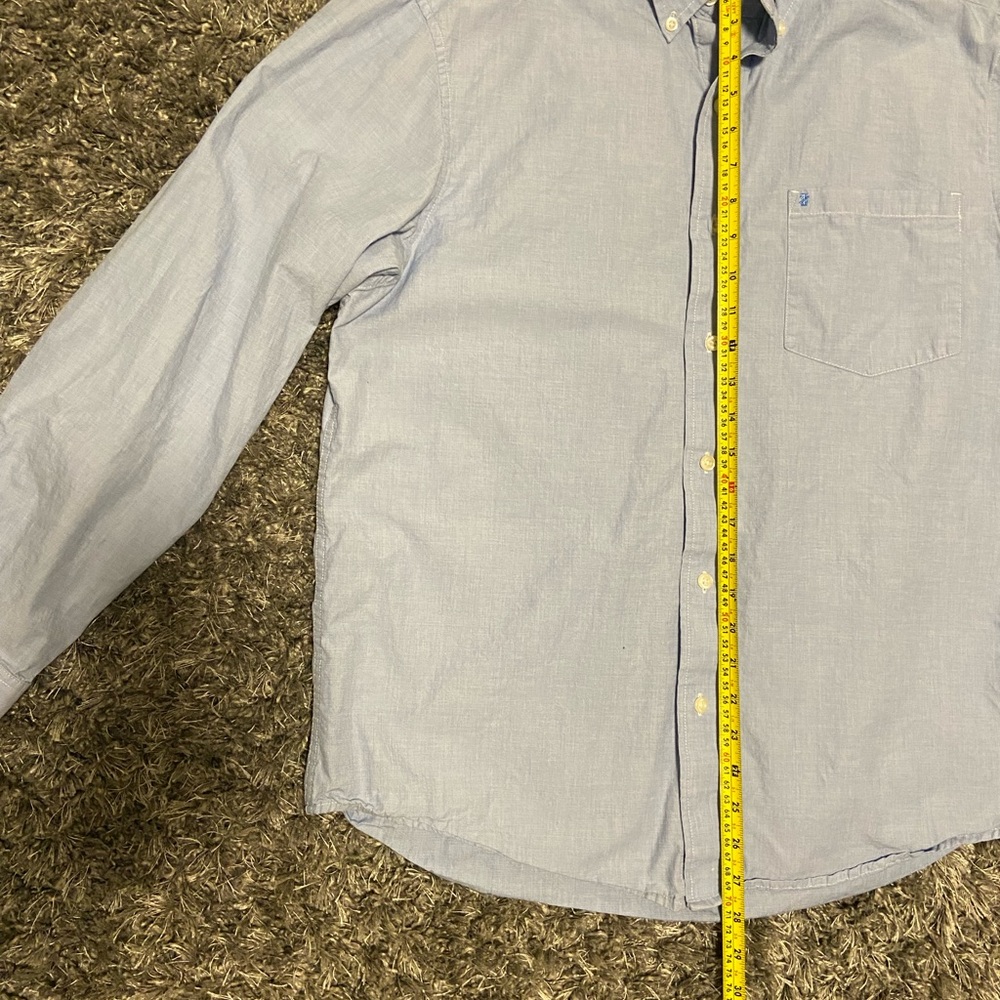 Blue Button Up - Picture 3 of 5